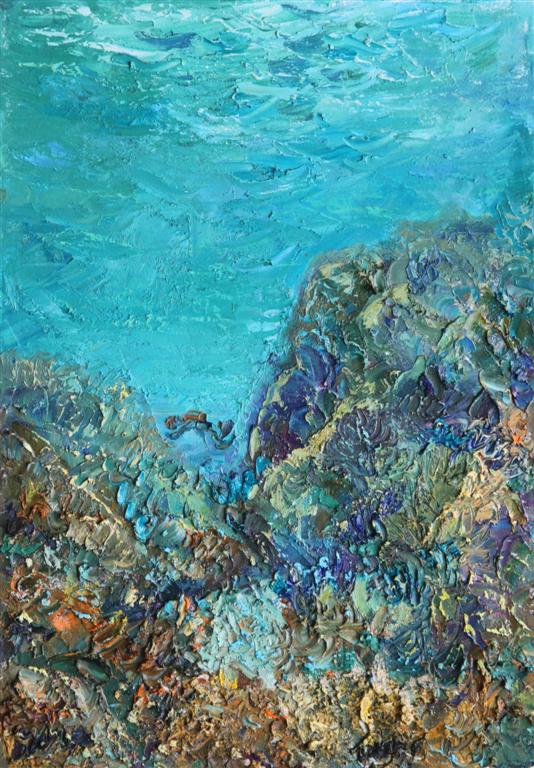 물속에서 그림 그리는 수중 화가 ALEXANDER BELOZOR | 인스티즈