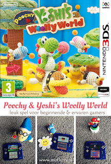 Poochy & Yoshi's Woolly World; leuk spel voor beginnende en ervaren gamers
