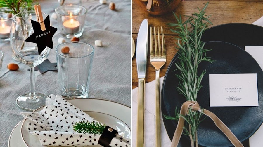 Resultado de imagen de mesa navidad nordica 