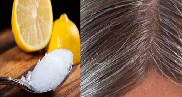 Lemon And Coconut Oil Mixture Turns Gray Hair Back To Its Natural Color