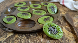 Resep Ramadhan : Kue Cubit Green Tea Empuk Resep Ramadhan : Kue Cubit Green Tea Empuk