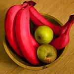 Valor nutritivo da banana vermelha