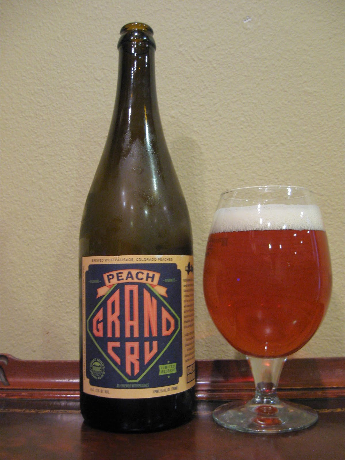 Doing Beer Justice Great Divide Peach Grand Cru