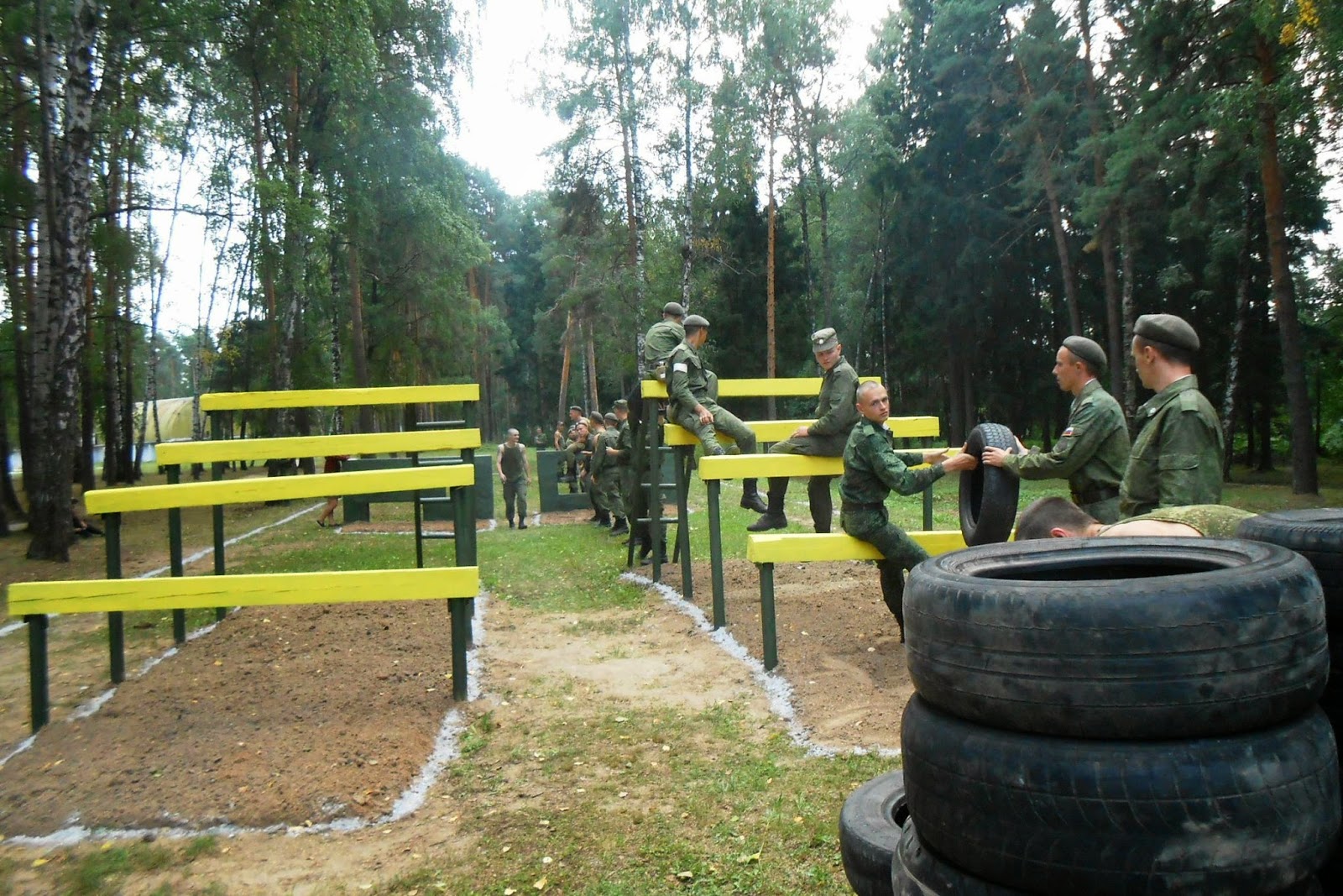 Парк Патриот полоса препятствий
