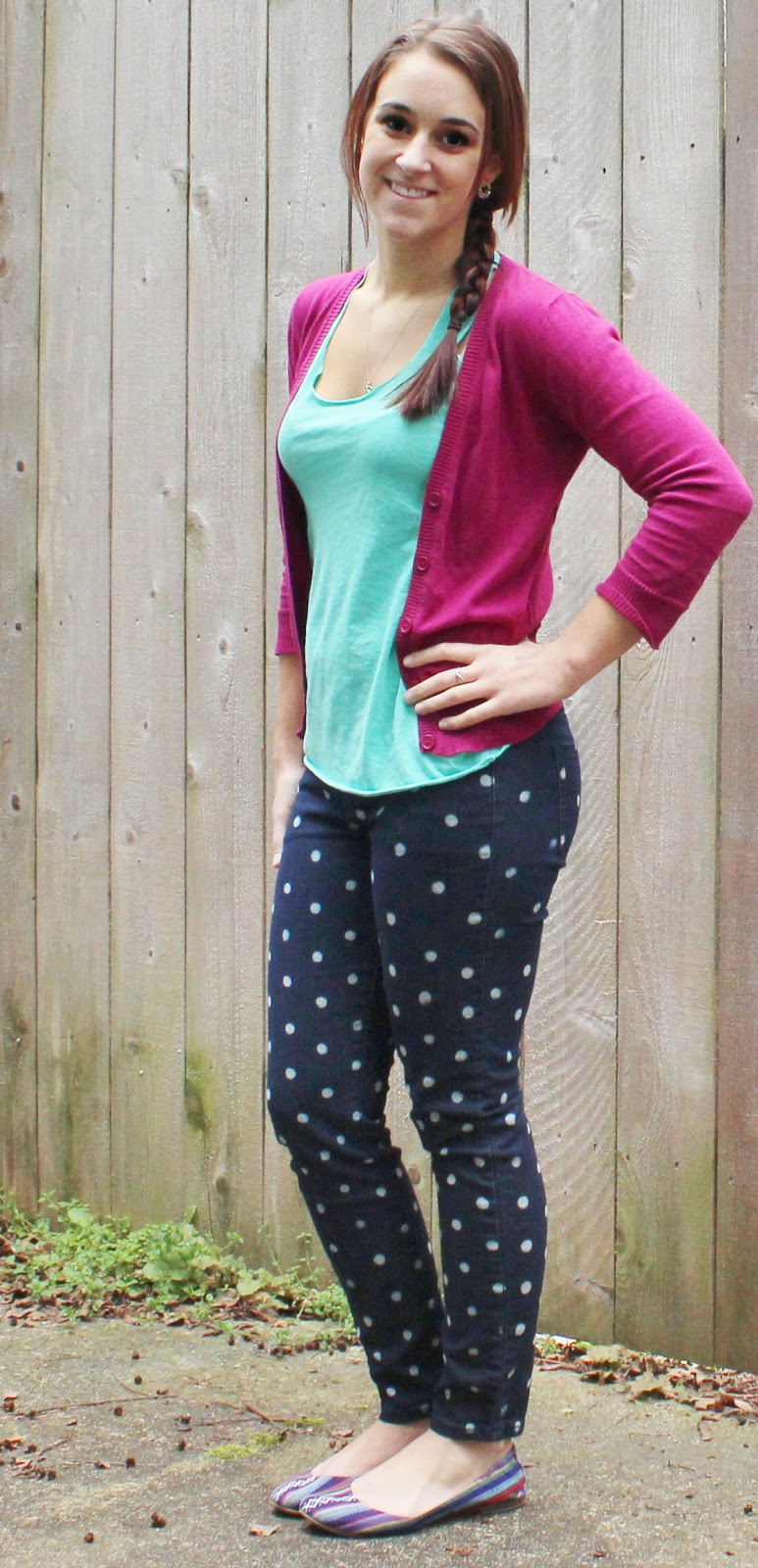 love, elizabethany: how to: diy polka dot jeans [without paint!]