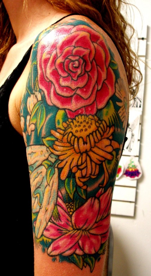 Tattoo and Everything: Hot Female Arm Tattoos 2012 New