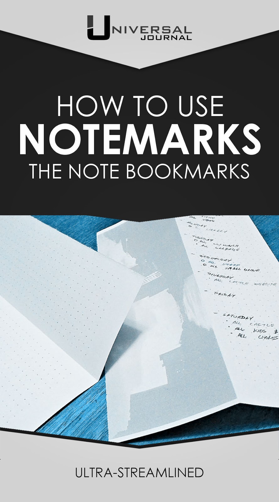 Journal ideas for using Notemarks