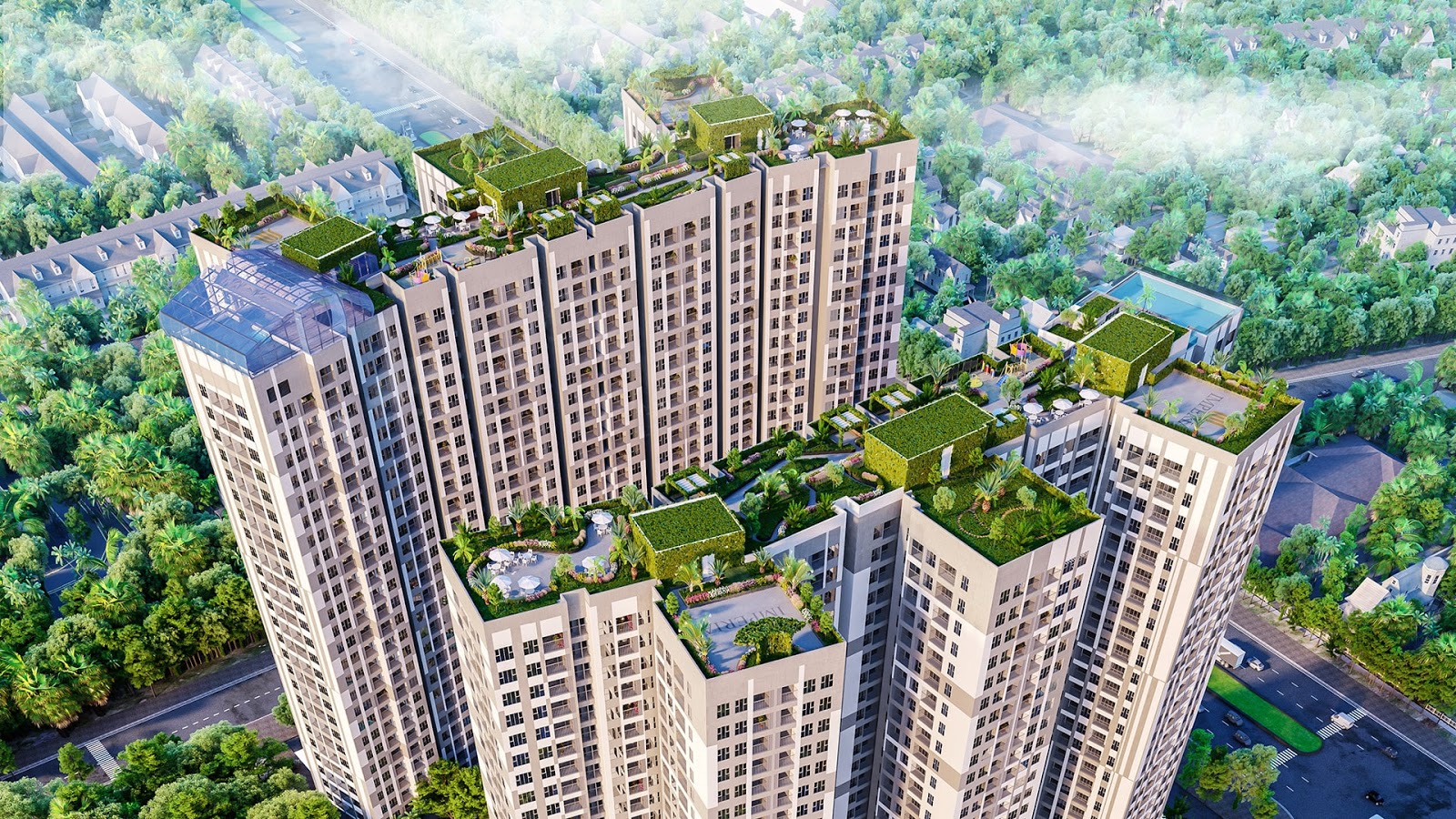Ảnh đẹp về dự án chung cư Imperia Sky Garden từ trên cao Ảnh đẹp về dự án chung cư Imperia Sky Garden từ trên cao