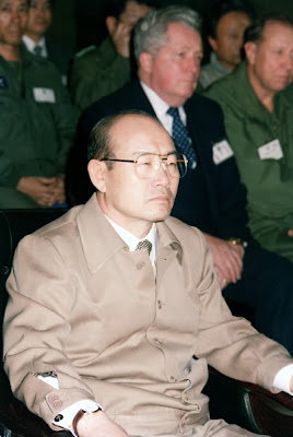 Chun Doo-hwan durante su dictadura militar en Corea del Sur