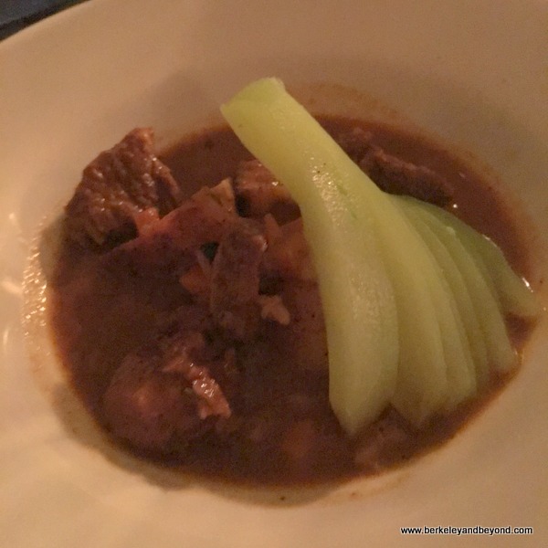 lamb stew at the George Washington House Museum in Bridgetown, Barbados lamb stew at the George Washington House Museum in Bridgetown, Barbados
