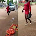 Heavily pregnant woman spotted slaying in Lagos