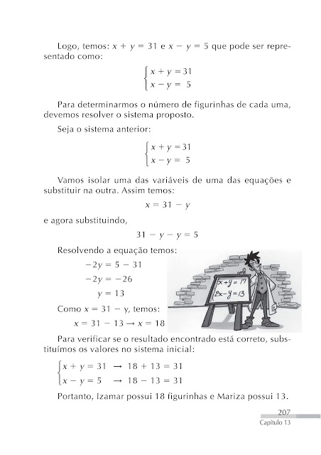 Equações e inequações do 1o grau