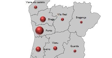 E-Dicas: Gráfico Bolhas em Excel com Mapa de Portugal - Parte I