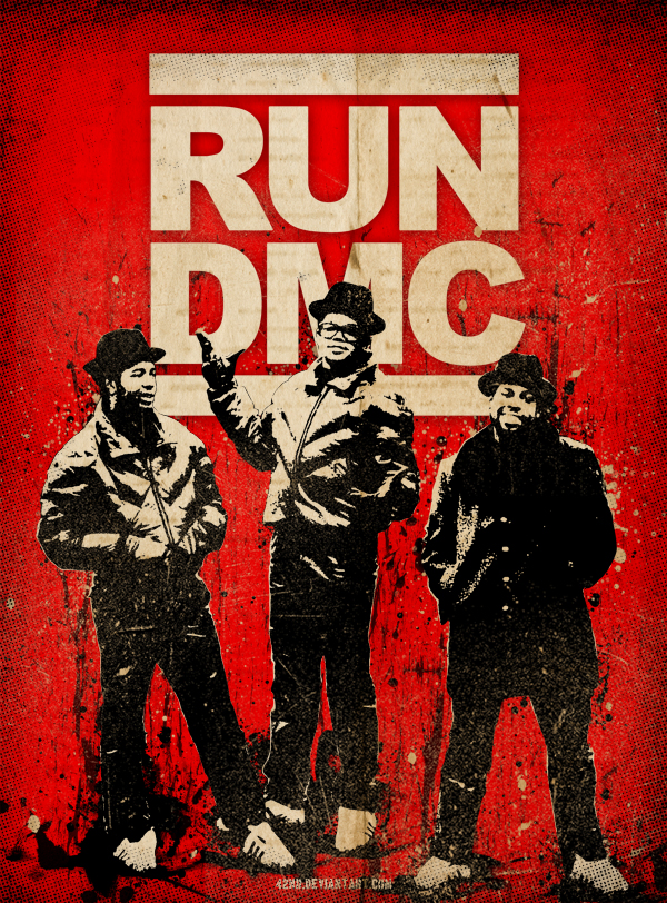 run dmc rappers wallpaper - urbannation