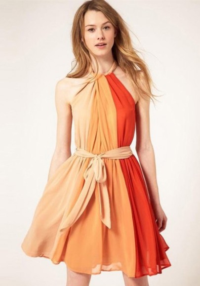 Awesome Multicolor Outgoing Dress Awesome Multicolor Outgoing Dress