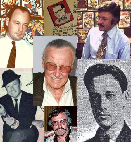 Stan Lee over the years