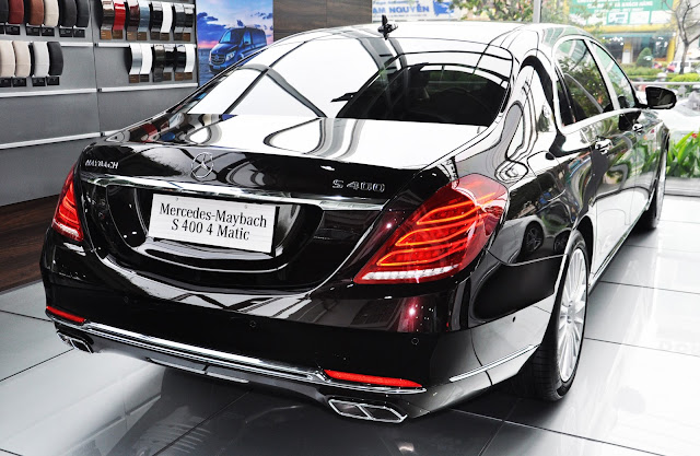 Thiết kế Đuôi xe Mercedes Maybach S400 4MATIC Đuôi xe Mercedes Maybach S400 4MATIC thiết kế sang trong, lịch lãm