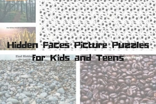 Hidden Faces Picture Puzzles for Kids and Teens