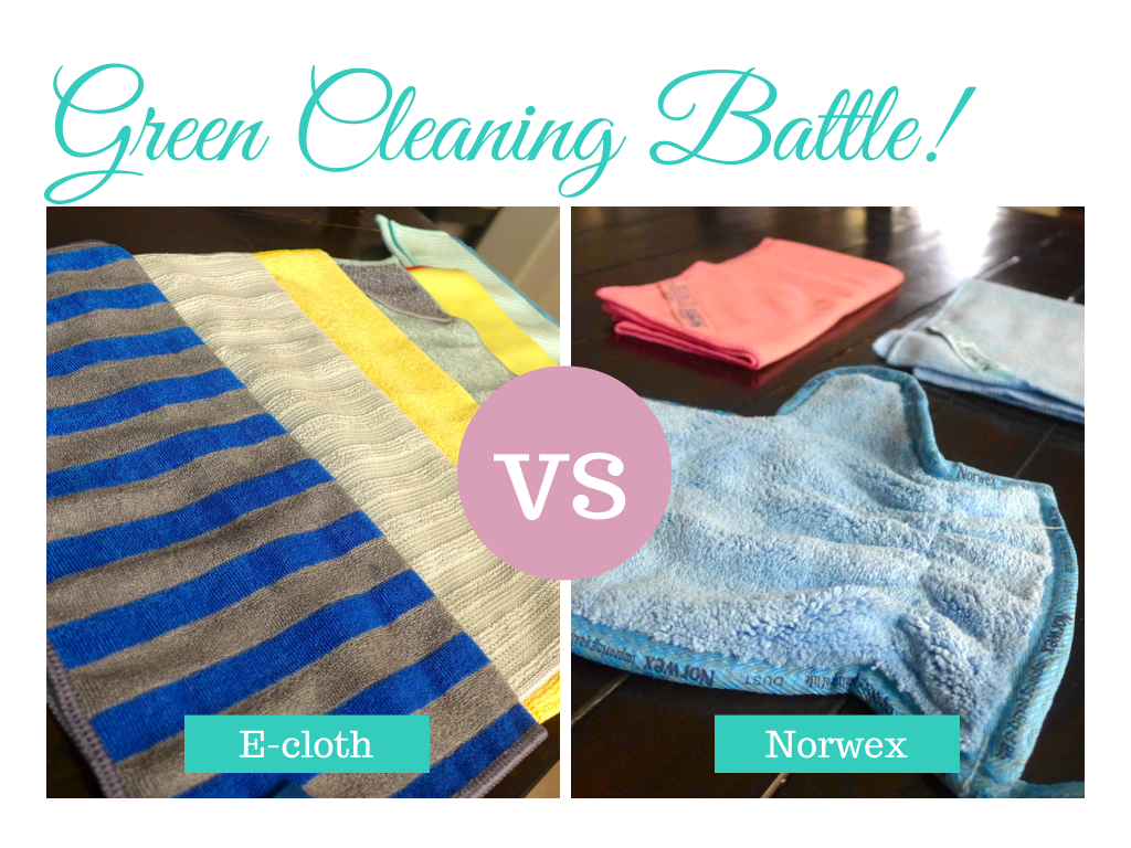 Norwex vs E-cloth #Cleaning #savetheplanet