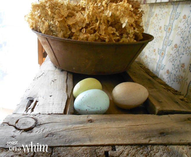 Speckled Eggs and Hydrangeas | Denise on a Whim