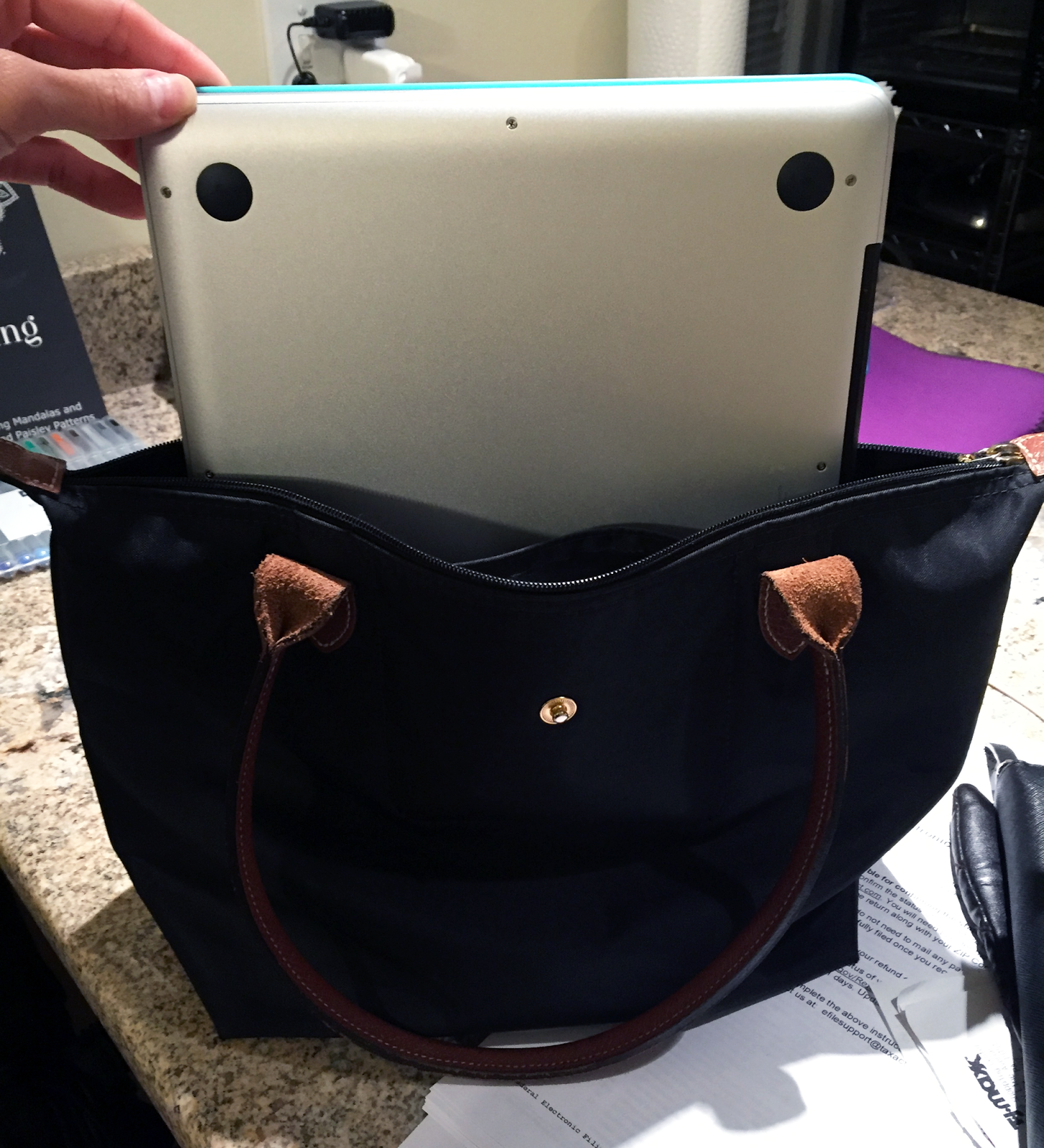 Be Linspired: Longchamp Le Pliage Shoulder Tote | Review