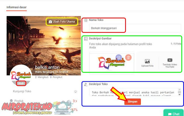 Terlengkap!!! 2 Cara Membuat Toko Di Shopee Lewat HP Android & Laptop Terlengkap!!! 2 Cara Membuat Toko Di Shopee Lewat HP Android & Laptop