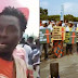 “I was paid 10k to carry this placard in support of Pastor Fatoyinbo” – Protester confesses