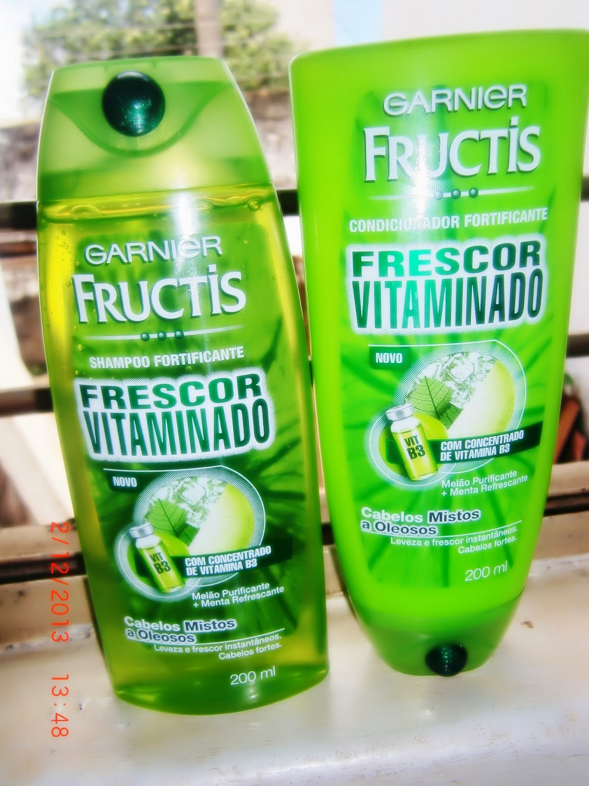 . ResenhaShampoo e Condicionador Frescor Vitaminado Garnier