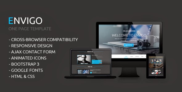 Premium Responsive One Page Template