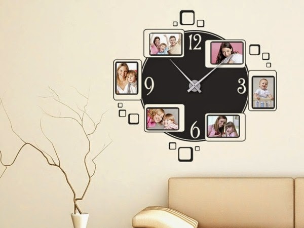 Unusual Wall Clock for Contemporary Room Design