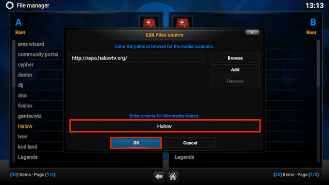 Add-on Halow Live TV - Canais De Televisão Add-on Halow Live TV - Canais De Televisão