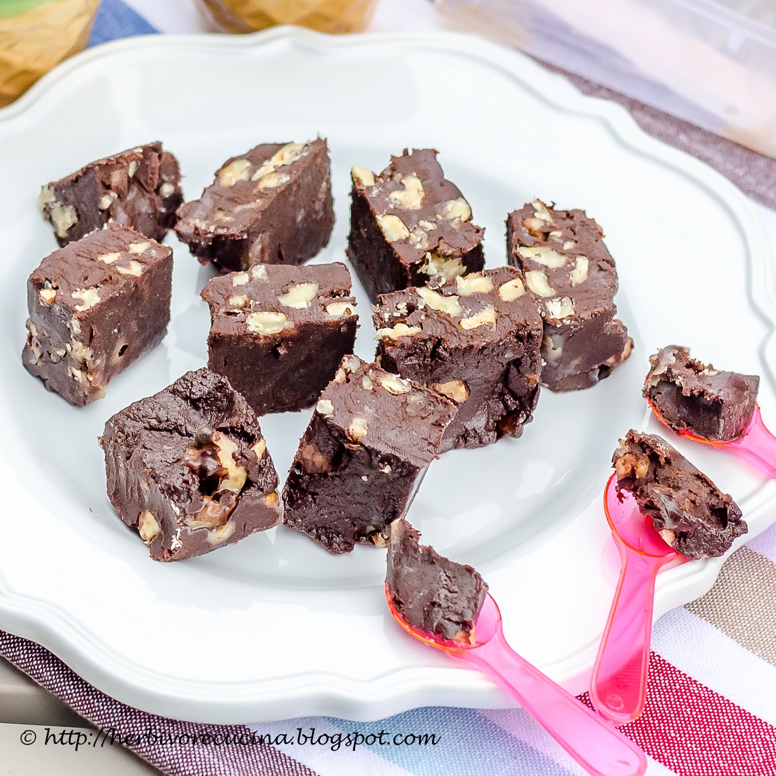 Herbivore Cucina Lonavala's Chocolate Walnut Fudge