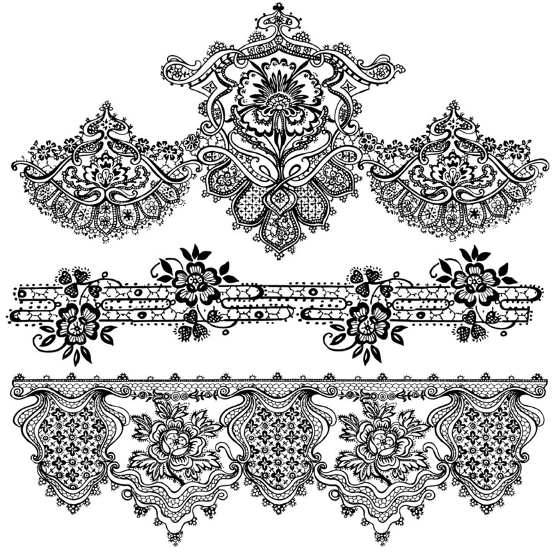 lace clipart free - photo #44