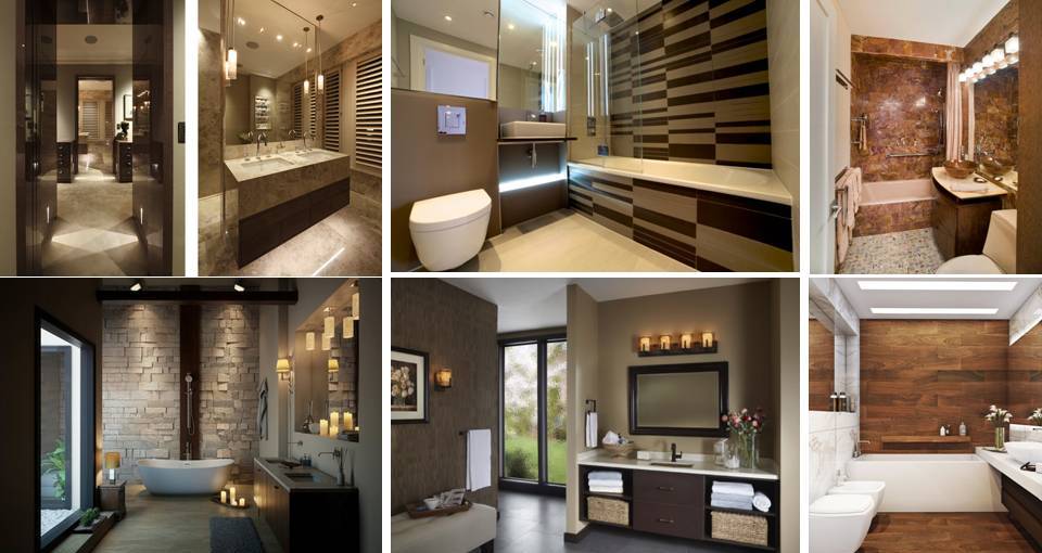 30 Contemporary Brown Bathroom Designs You Never Knew Wanted 30 Contemporary Brown Bathroom Designs