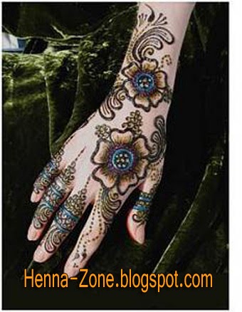 النوع الأمامي قش نمو  Henna-Zone: 25 صورة رسم حناء ناعم في غاية الروعة