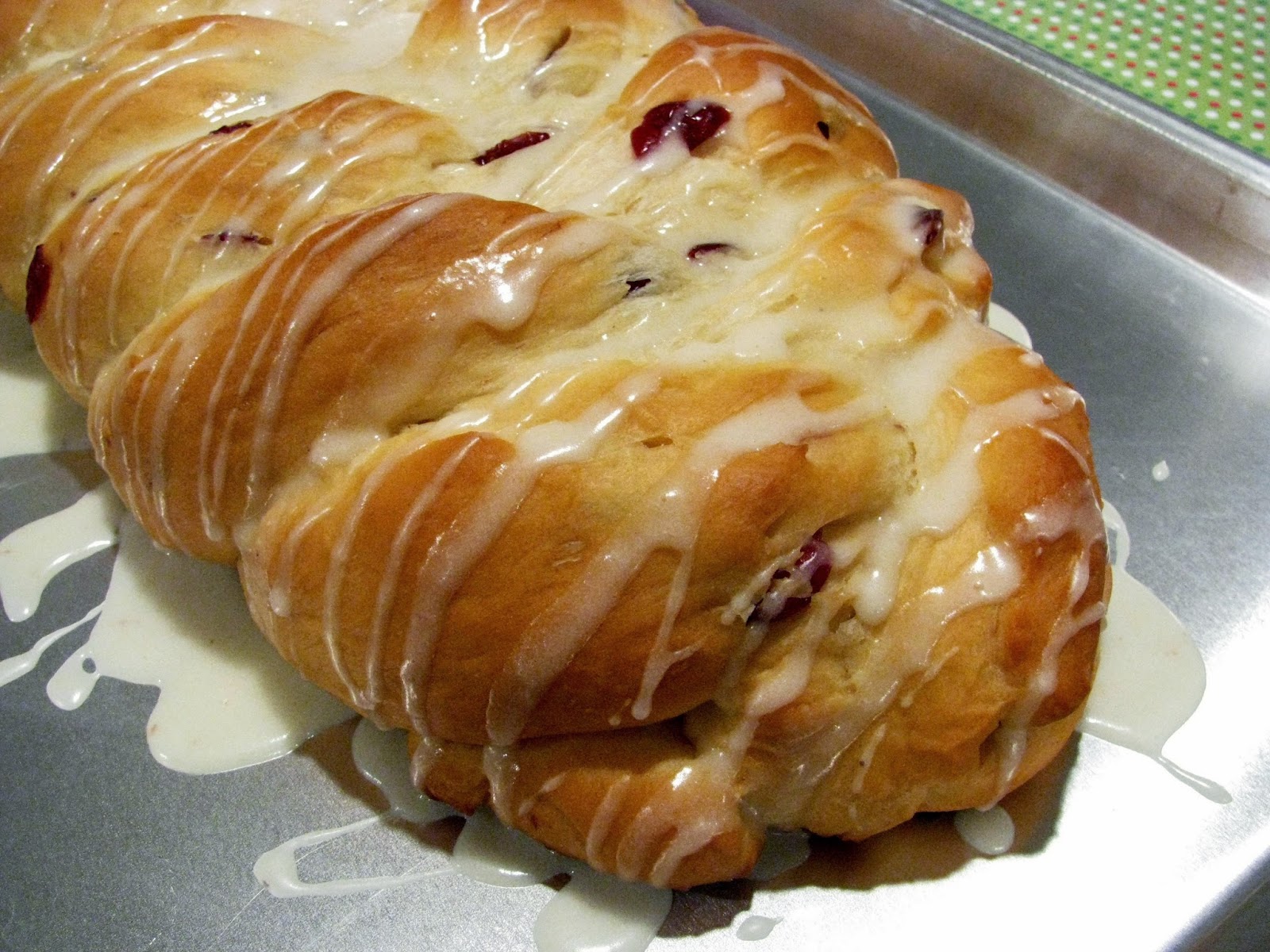 Butter Believe It Cranberry Eggnog Bread