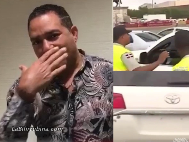 Video: Sancionarán a los agentes que no multaron a Frank Reyes por andar sin placa Frank Reyes