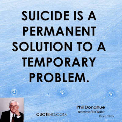 a permanent solution for a temporary I want to talk about why i believe suicide is never the answer it is a permanent solution to a temporary problem rather than preventing life from getting worse. a permanent solution for a temporary I want to talk about why i believe suicide is never the answer it is a permanent solution to a temporary problem rather than preventing life from getting worse.