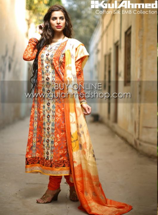 Eid Collection 2012 By Gul Ahmed Newluk Fashion