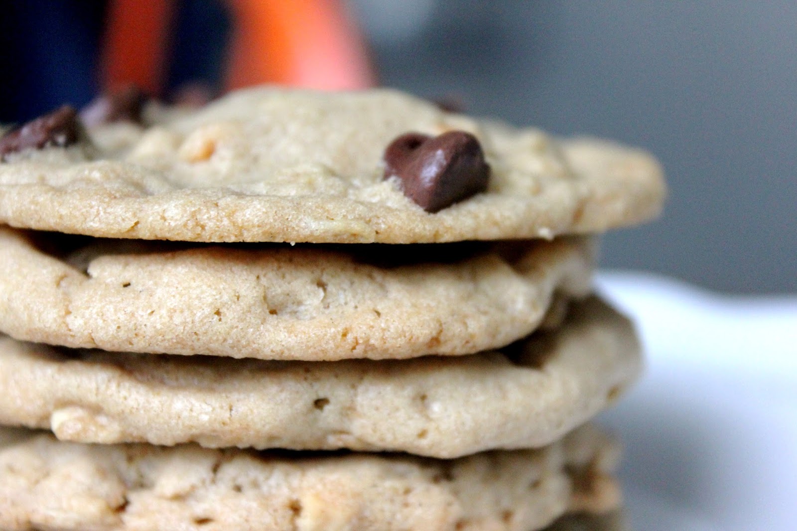 Peanut Butter Oatmeal Chocolate Chip Cookies by freshfromthe.com