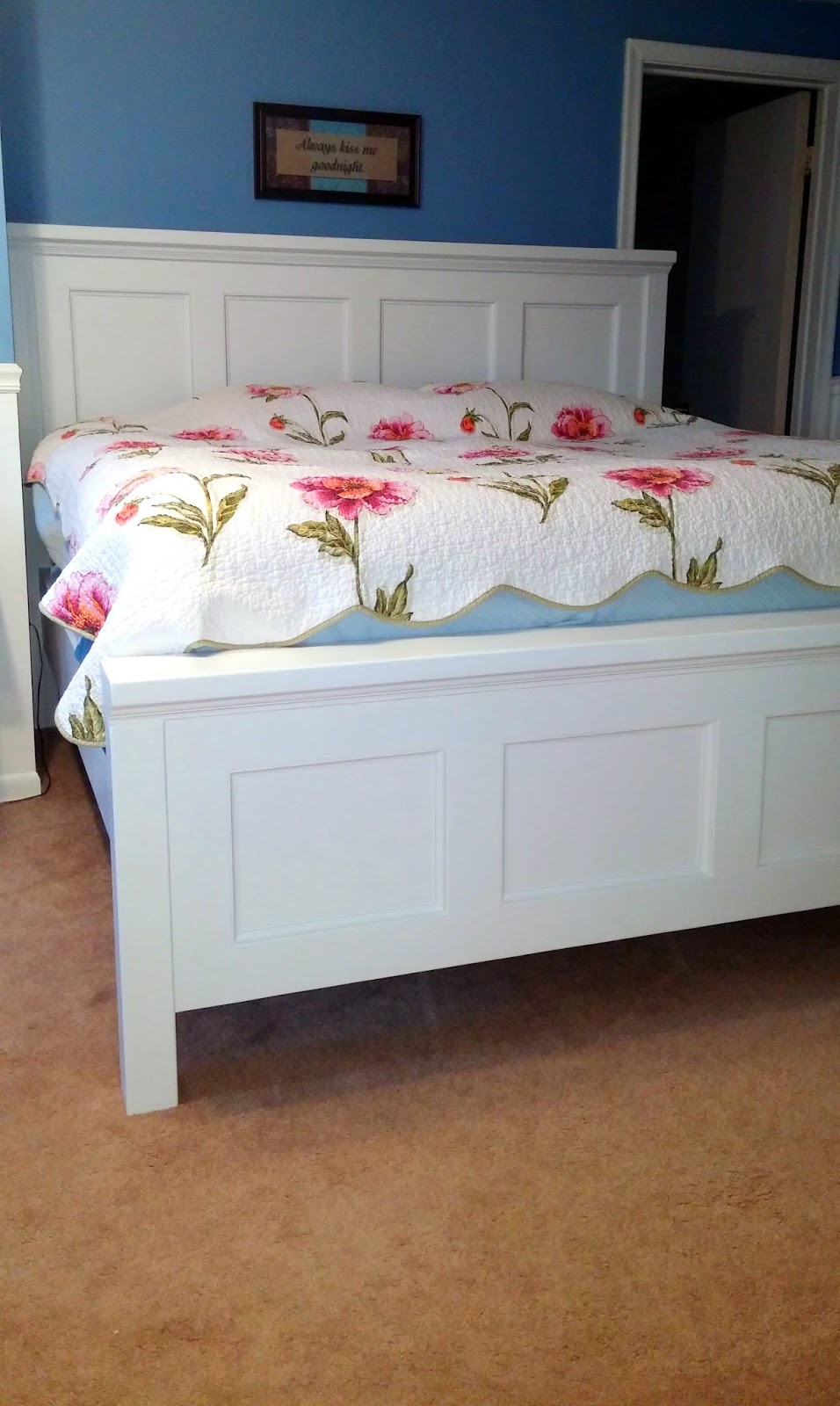Diy King Size Farm House Bed Diy King Size Farm House Bed, King Farm Bed