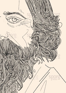 art-print-poster-rabindranath-tagore inspiring-series-art-print-poster-mahatma-gandhi