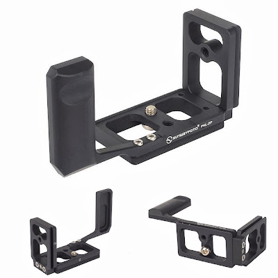 Sunwayfoto PML-DP L Bracket front-back-bottom views