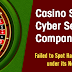 Casino Sues Cyber Security Company Over Failure to Stop Hackers