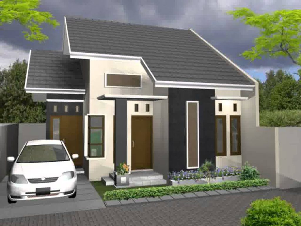 40 Rumah minimalis 1 lantai atap limas