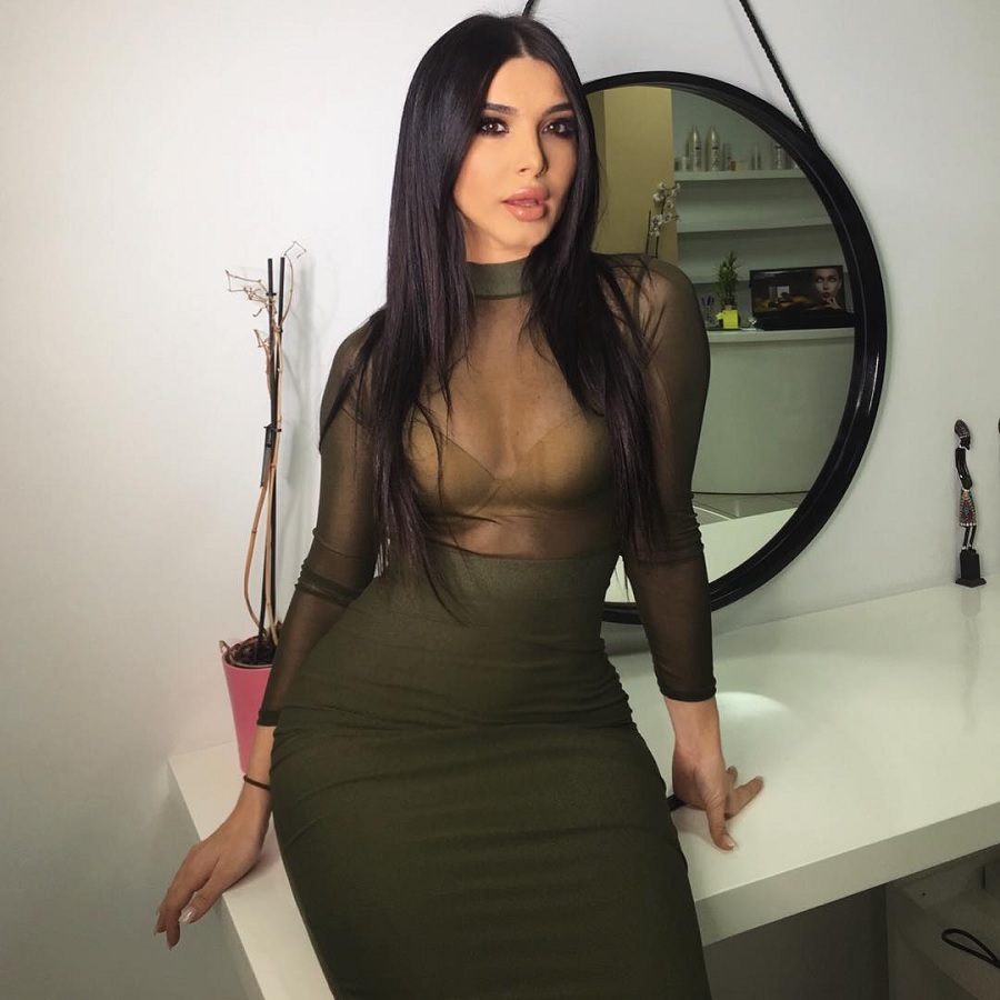The Albanian showbiz girls who resemble frightfully to Kim Kardashian -  Oculus News