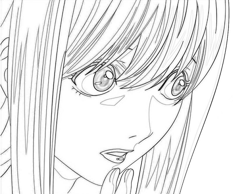 death note coloring pages - photo #23