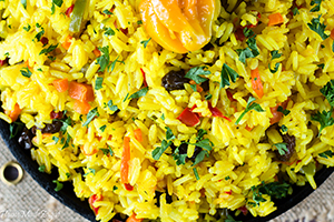 Yellow Saffron Rice Yellow Saffron Rice