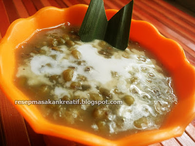  Cara sederhana mengolah makanan yang kaya gizi Resep Bubur Kacang Hijau Kental Dengan Santan Terpisah