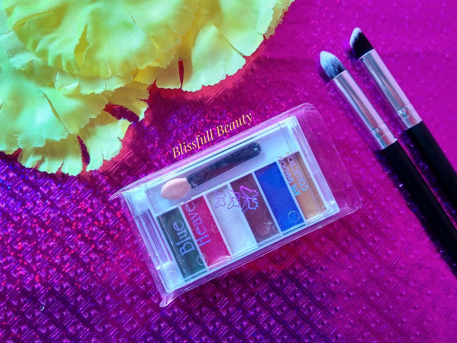 Blue Heaven Cream Eyeshadow Palate Review
